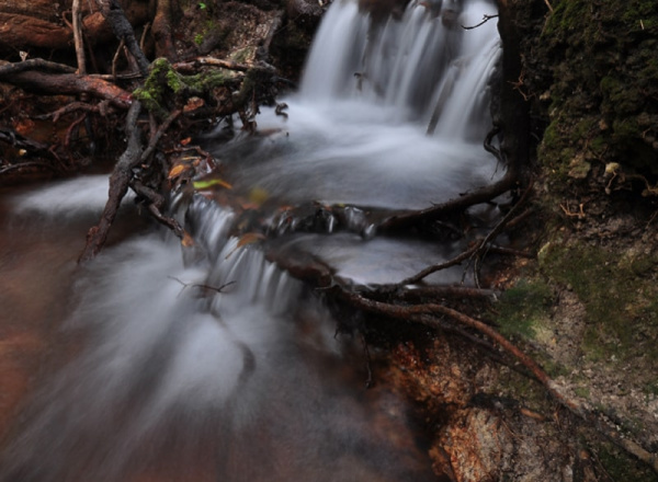 Mini waterfall.